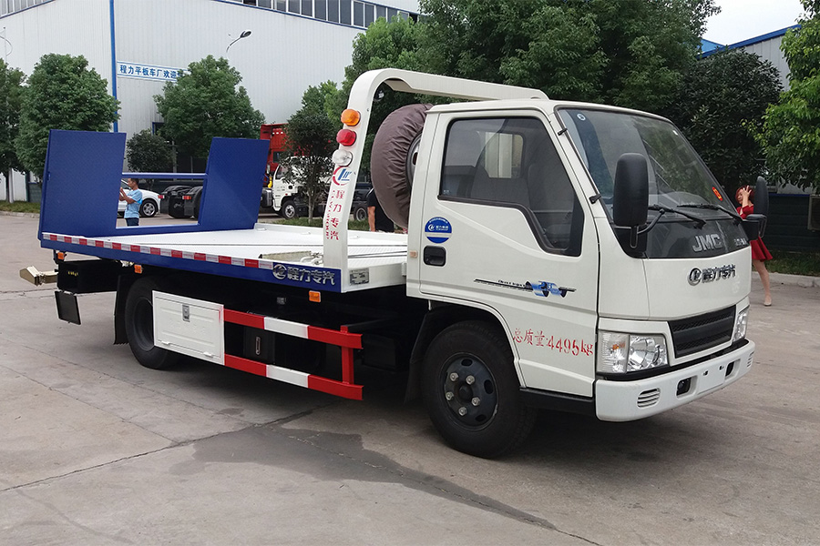 國(guó)五江鈴藍(lán)牌清障車(chē)