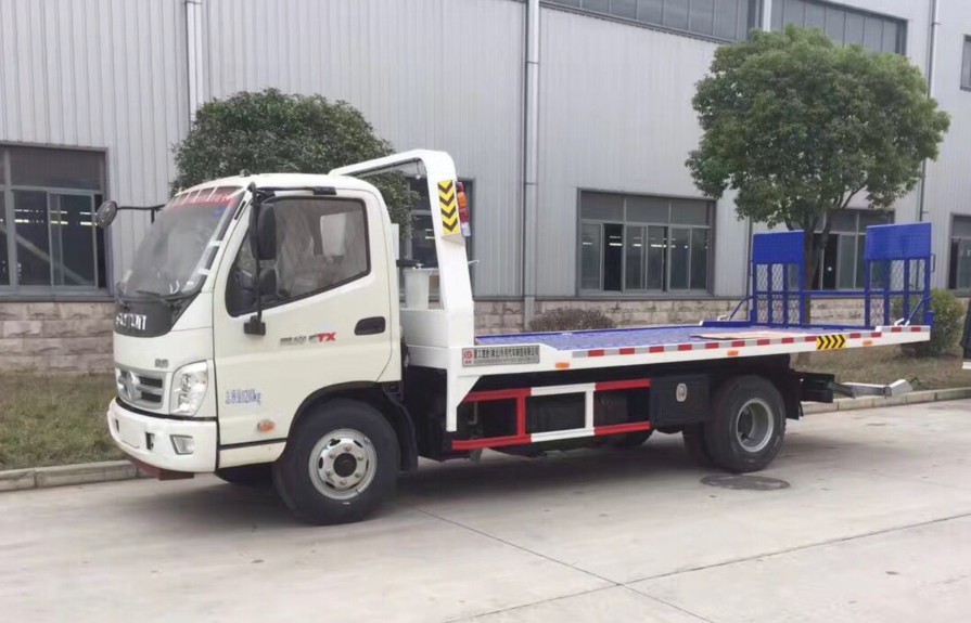 國(guó)五福田奧鈴一拖二清障車(chē)