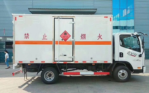 藍牌解放虎VN易燃氣體廂式運輸車圖片 藍牌解放虎VN易燃氣體廂式運輸車圖片